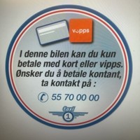 Kort og kontantbetaling