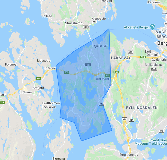 Loddefjord 5071 faste priser hos Taxi 1 .jpg